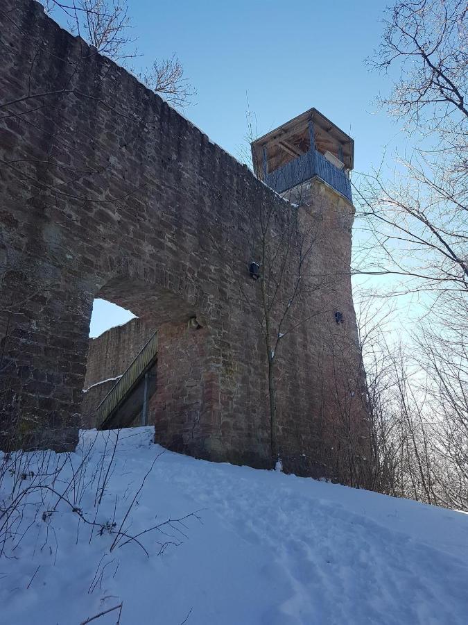 Ferienhaus Geier Hilders Exteriör bild